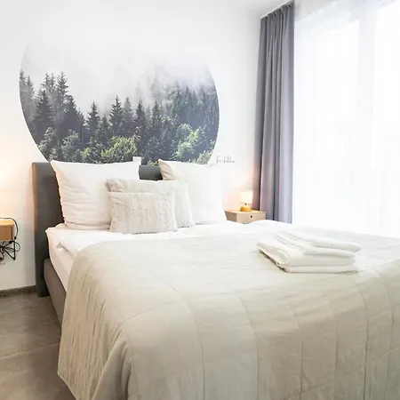 Apartment Residenz - Waldspaziergang - Terrasse - Sauna - Parkplatz